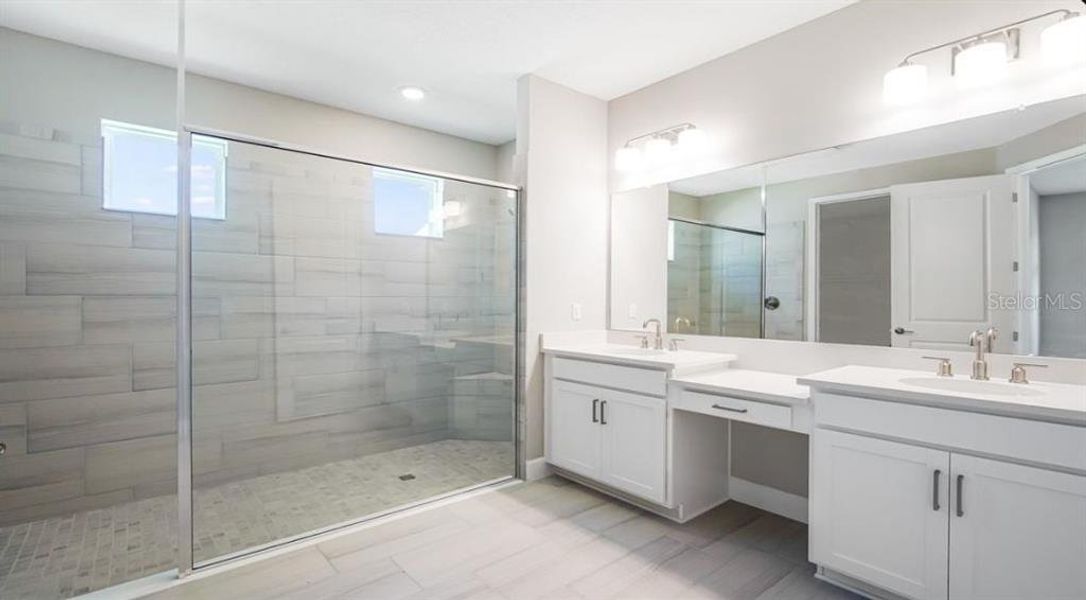 Furnished interior view inside a new home in The Cove at West Port, Port Charlotte (Image 6).