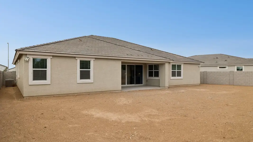 Exterior details and patio area of a home in Zanjero Pass, Waddell (Image 3). Exterior details and patio area of a home in Zanjero Pass, Waddell (Image 3).