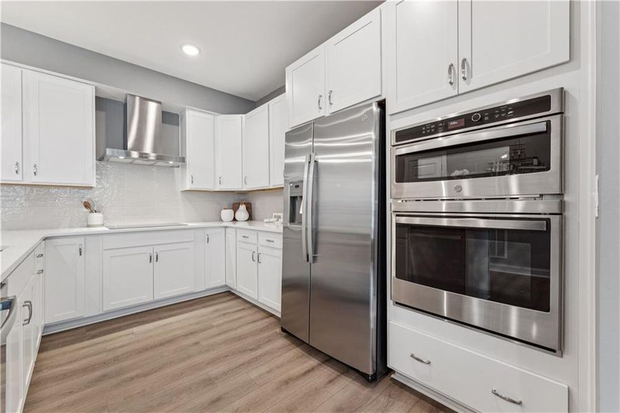 Furnished interior view inside a new home in , Atlanta (Image 11).