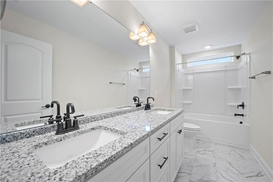 Furnished interior view inside a new home in Arbor West, Dawsonville (Image 10).