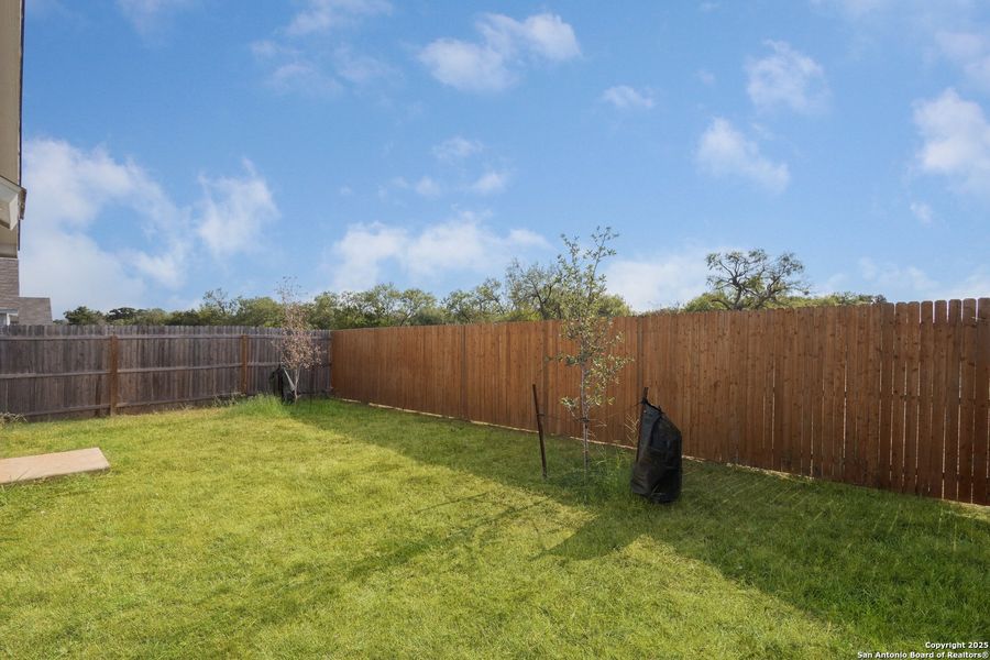 Exterior details and patio area of a home in Ruby Crossing: Cottage Collection, San Antonio (Image 17).