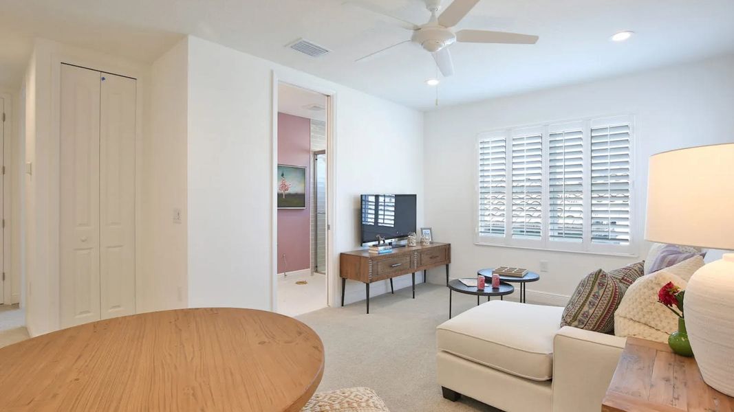 Furnished interior view inside a new home in Windward Real Estate and Homes for Sale in Sarasota, FL - Neal Communities, Lakewood Ranch (Image 20).