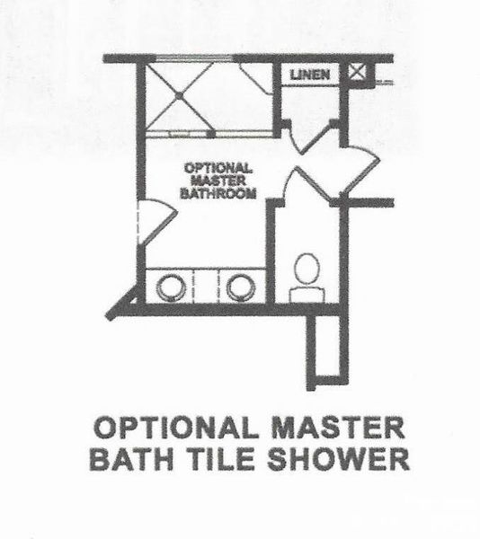 Primary Bath w/Tile Shower