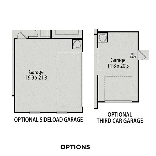 2D floor plan layout for the The Franklin C by Davidson Homes LLC in Retreat at North Main, Lillington, NC (Image 6).