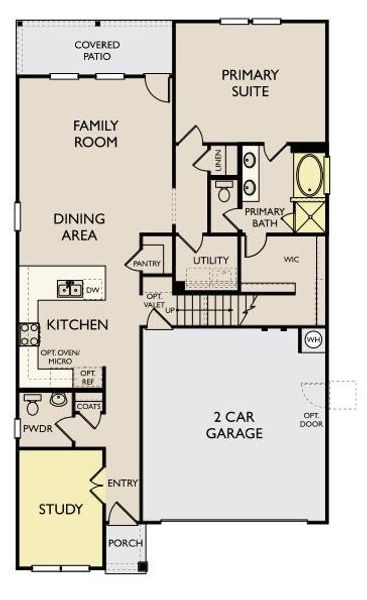 2D floor plan layout of this home in Cannon Ranch 45s, Dripping Springs, TX (Image 3). 2D floor plan layout of this home in Cannon Ranch 45s, Dripping Springs, TX (Image 3).