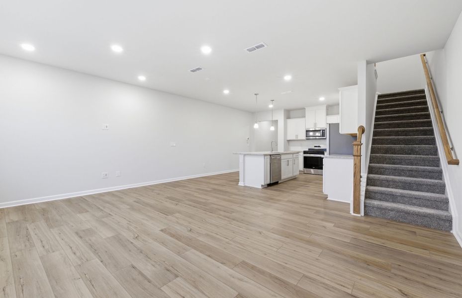 Spacious, unfurnished interior of a new home in McConnell Ridge, McLeansville (Image 20).