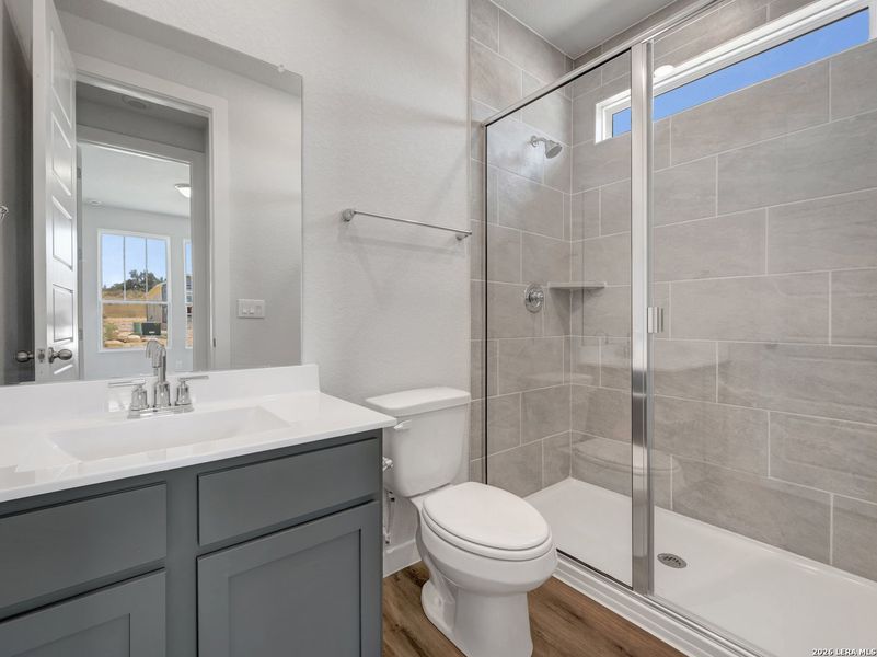 Furnished interior view inside a new home in , San Antonio (Image 12).