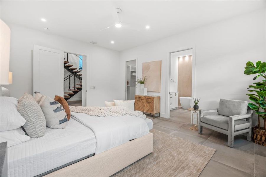 Furnished interior view inside a new home in , Sarasota (Image 4). Furnished interior view inside a new home in , Sarasota (Image 4).