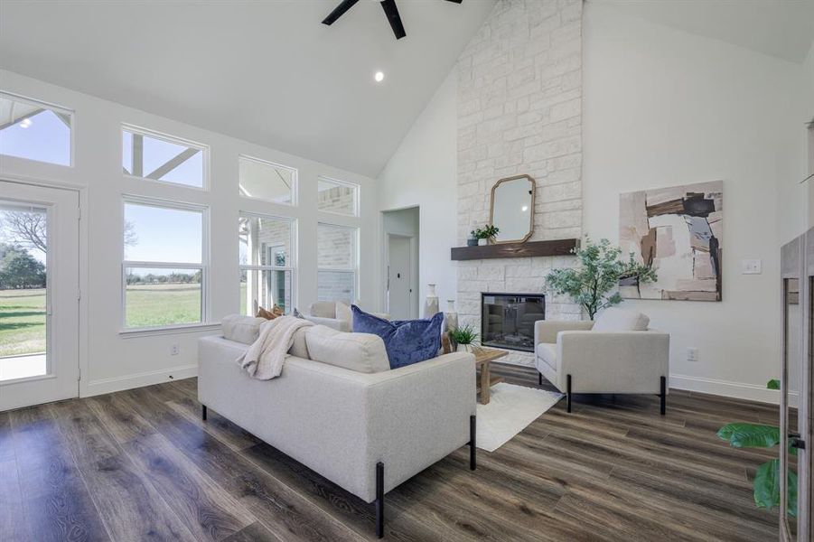 Furnished interior view inside a new home in , Farmersville (Image 18).