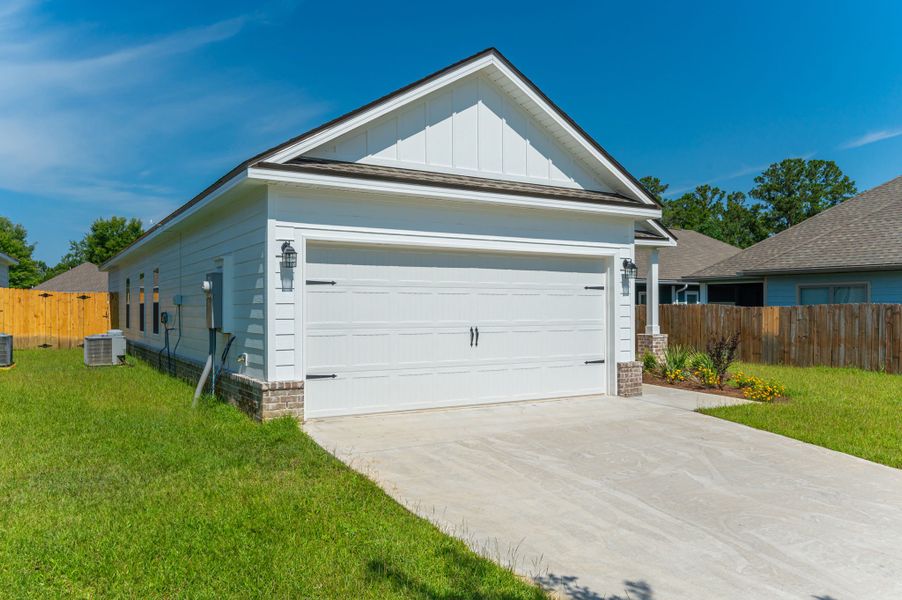Representative exterior photo of a completed home built from the Georgia by CJL Homes in Blossom Grove, Crestview, FL (Image 22).
