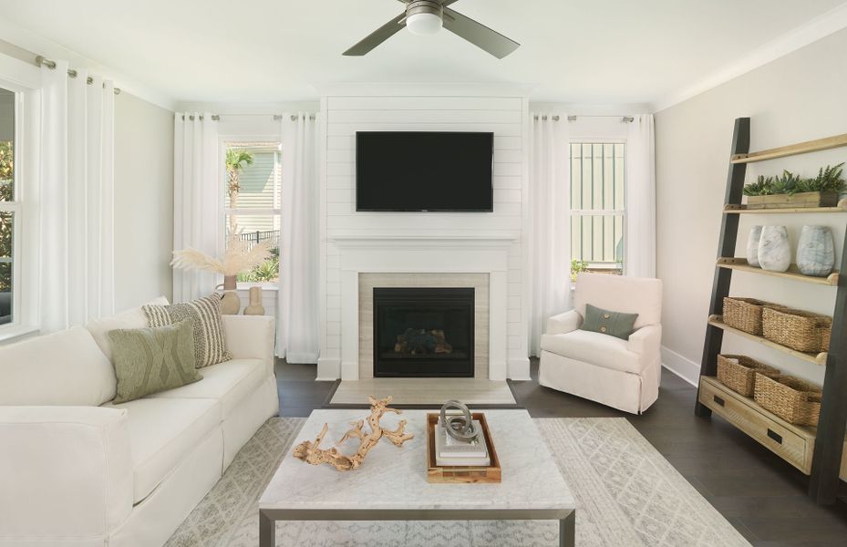 Furnished interior view inside a new home in SayeBrook, Myrtle Beach (Image 7).
