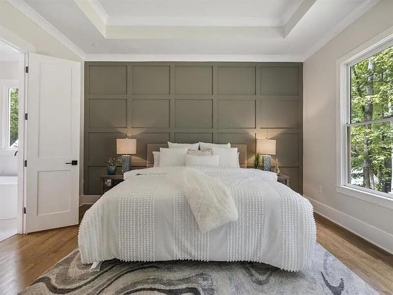 Furnished interior view inside a new home in , Woodstock (Image 32).