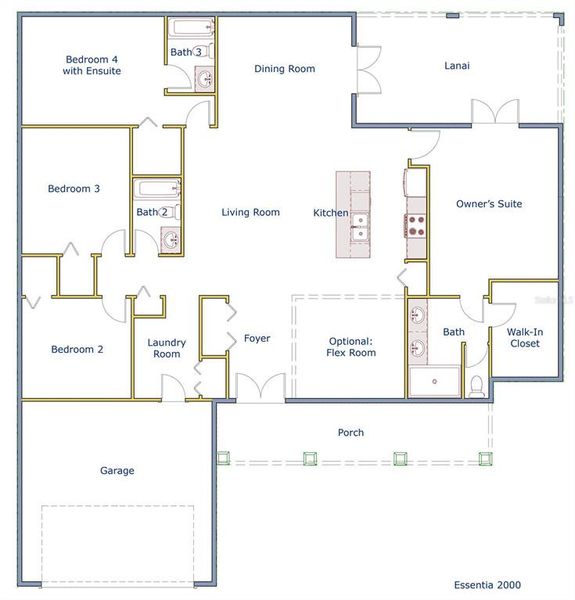 Essentia 2100 Layout