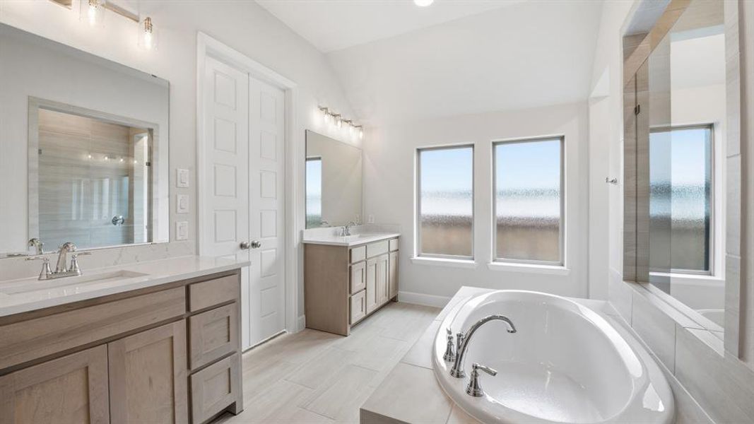 Furnished interior view inside a new home in Meraki, Forney (Image 11).