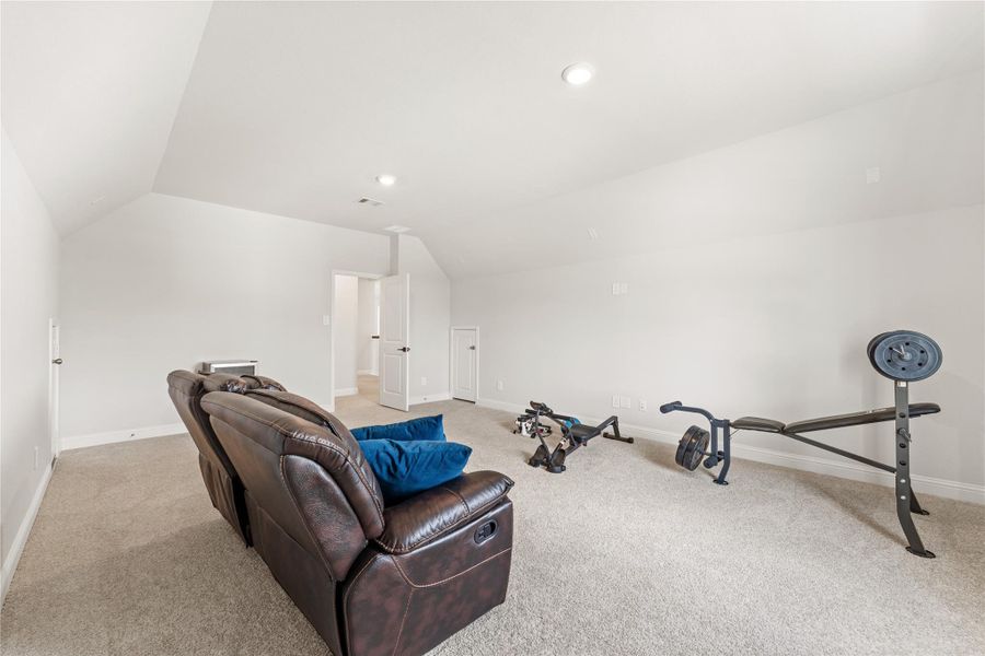 Furnished interior view inside a new home in Timber Hollow, Magnolia (Image 30).