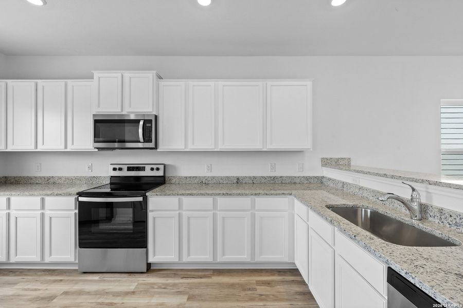 Furnished interior view inside a new home in , San Antonio (Image 6).