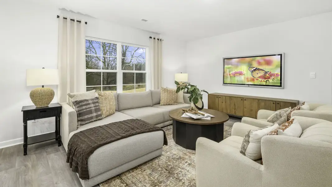 Furnished interior view inside a new home in Quail Haven, Winston-Salem (Image 17).