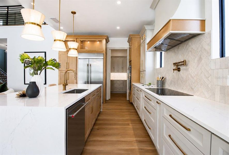 Furnished interior view inside a new home in , Sarasota (Image 9).