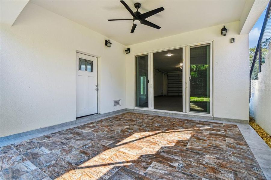 Exterior details and patio area of a home in , Dunedin (Image 28).