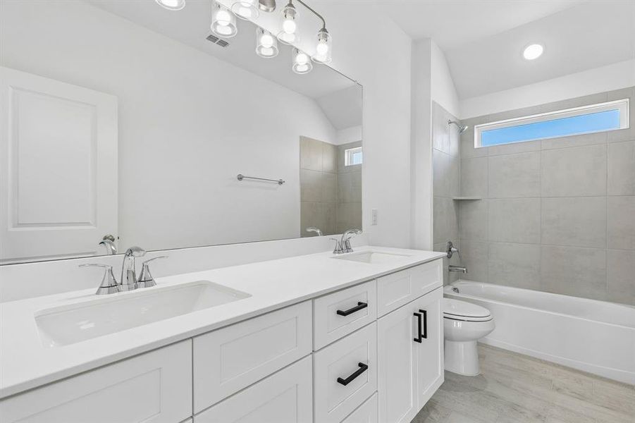 Furnished interior view inside a new home in Bellagio, Forney (Image 4).