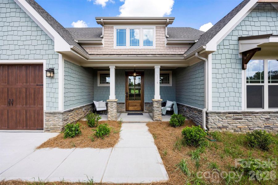 Exterior details and patio area of a home in , Lancaster (Image 3).