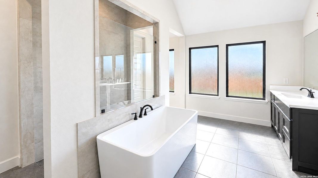 Furnished interior view inside a new home in Windborne, Schertz (Image 6).