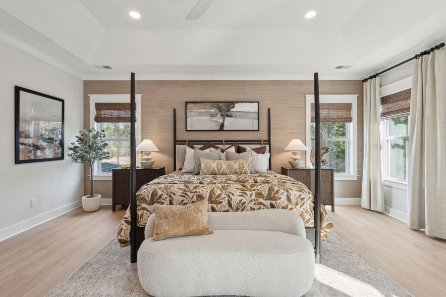 Furnished interior view inside a new home in , Summerville (Image 17). Furnished interior view inside a new home in , Summerville (Image 17).