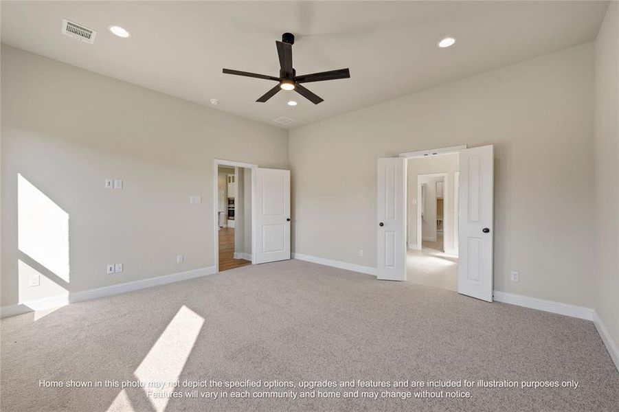 Spacious, unfurnished interior of a new home in Ridgepoint - Phase 1, Midlothian (Image 6).