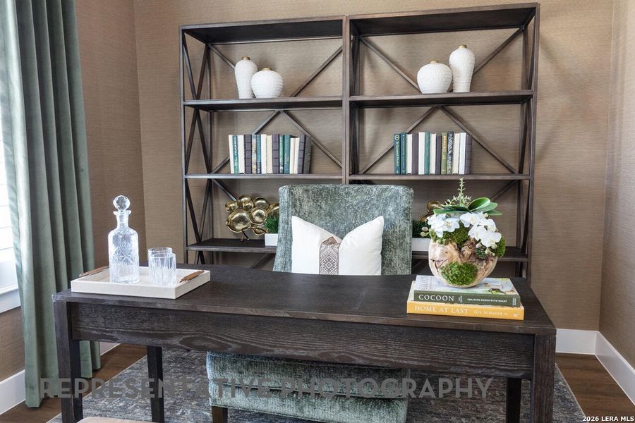 Furnished interior view inside a new home in The Ranches at Creekside, Boerne (Image 28). Furnished interior view inside a new home in The Ranches at Creekside, Boerne (Image 28).