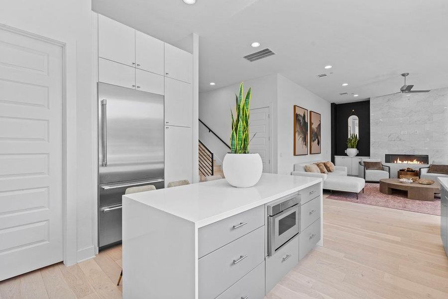 Furnished interior view inside a new home in Sunridge, Austin (Image 30).