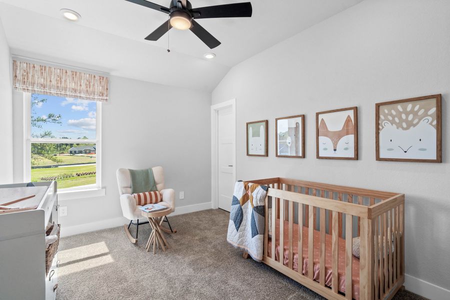 Furnished interior view inside a new home in Montgomery Ridge, Montgomery (Image 16).