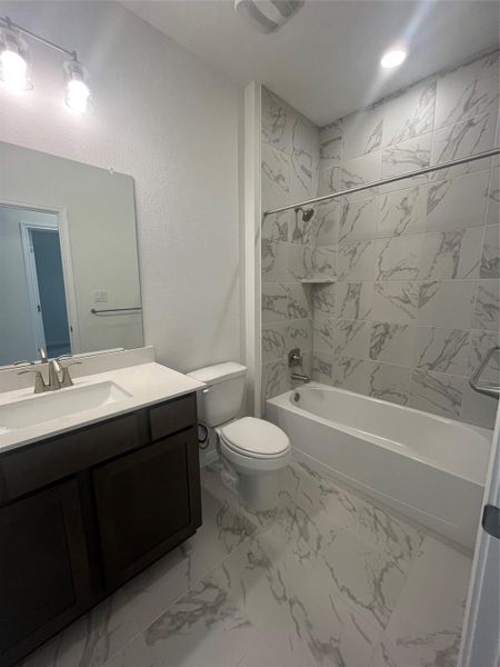 Furnished interior view inside a new home in , San Marcos (Image 10).