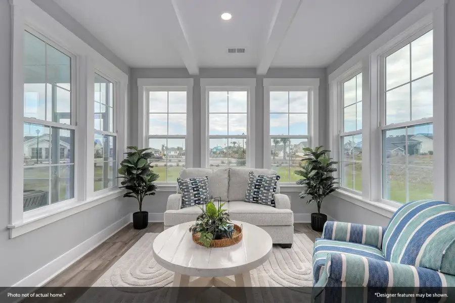 Furnished interior view inside a new home in Meadows at Four Mile, Conway (Image 14).