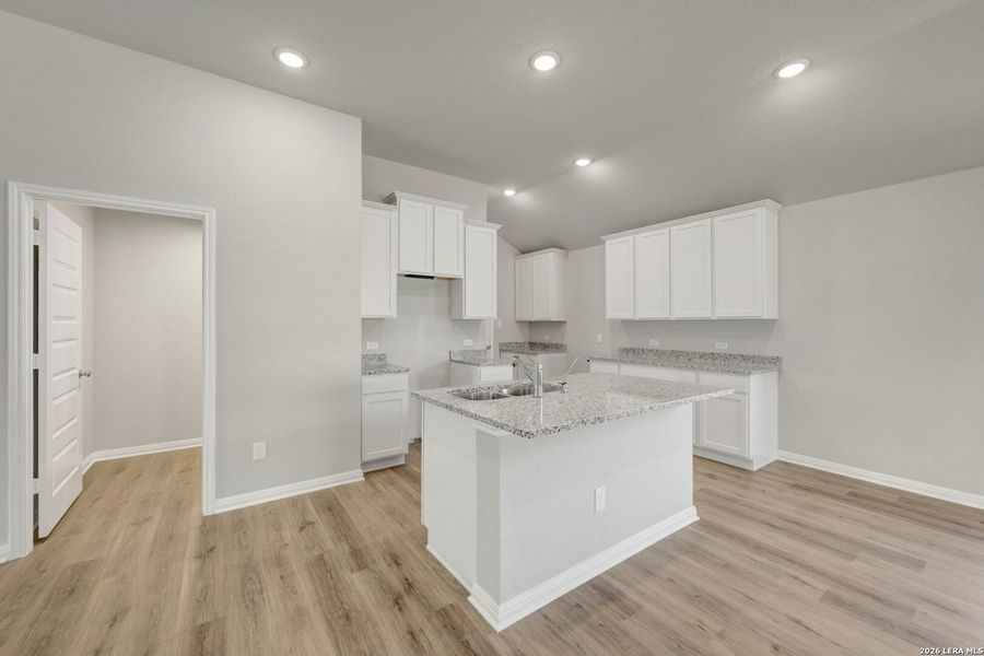 Furnished interior view inside a new home in Verano Farms, San Antonio (Image 4).