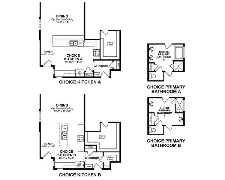 2D floor plan layout for the Camden by Beazer Homes in Somerset, Myrtle Beach, SC (Image 5). 2D floor plan layout for the Camden by Beazer Homes in Somerset, Myrtle Beach, SC (Image 5).