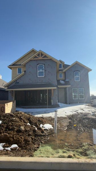 In-progress construction of a new home in Liberty Pointe, Gainesville, TX (Image 6).