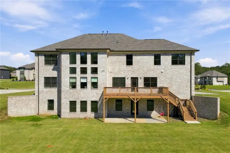 Exterior details and patio area of a home in , Conyers (Image 32).