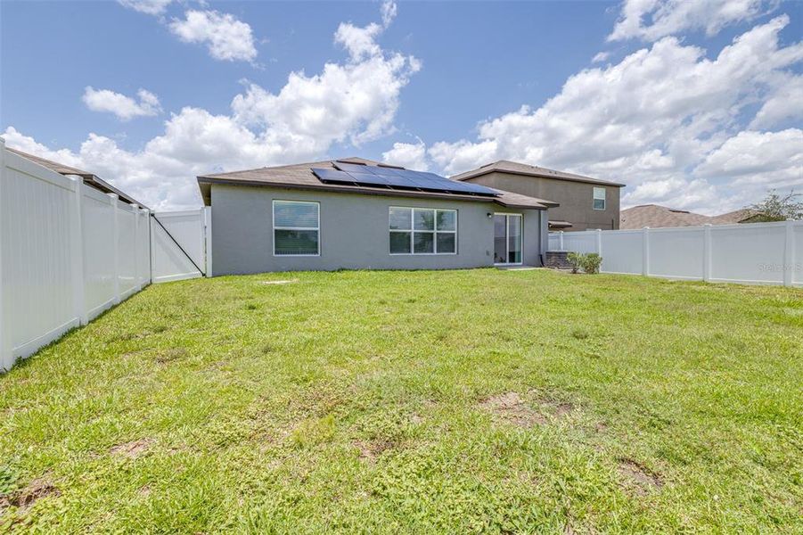 Exterior details and patio area of a home in Wind Meadows South, Bartow (Image 26). Exterior details and patio area of a home in Wind Meadows South, Bartow (Image 26).