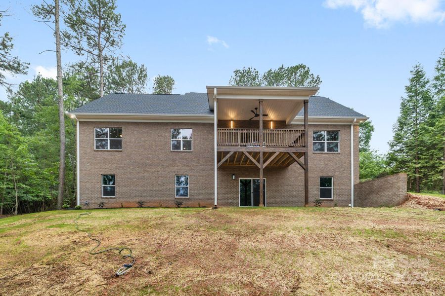 Front exterior of a new home in , Granite Falls, NC, highlighting curb appeal (Image 17).