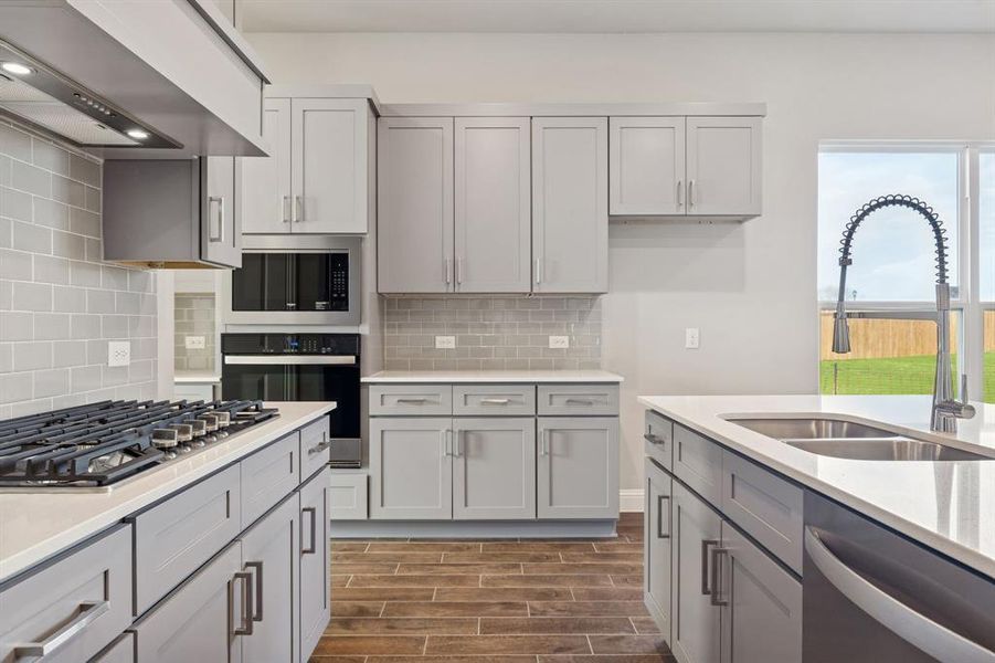 Furnished interior view inside a new home in Venetian, Weston (Image 7).