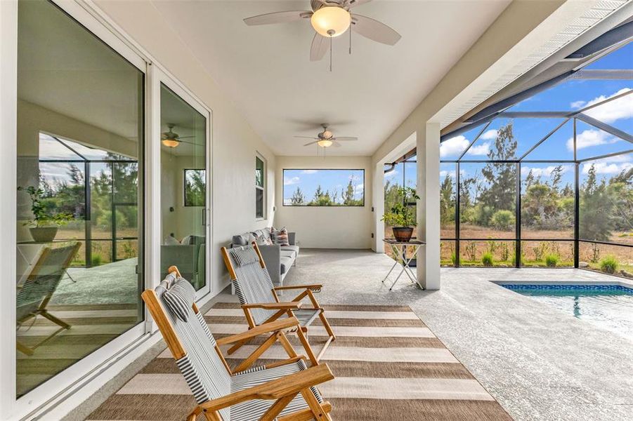 Exterior details and patio area of a home in , Port Charlotte (Image 31). Exterior details and patio area of a home in , Port Charlotte (Image 31).