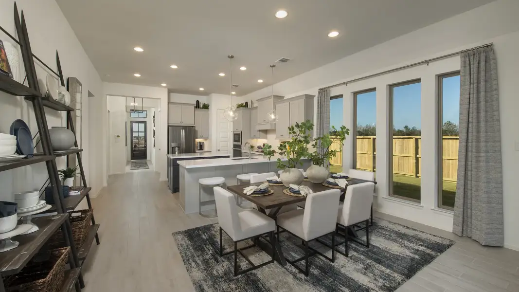 Furnished interior view inside a new home in Escondido, Magnolia (Image 14).