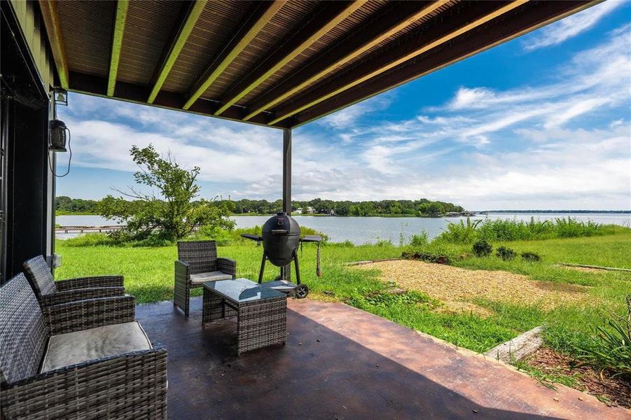 Exterior details and patio area of a home in , Kemp (Image 3). Exterior details and patio area of a home in , Kemp (Image 3).