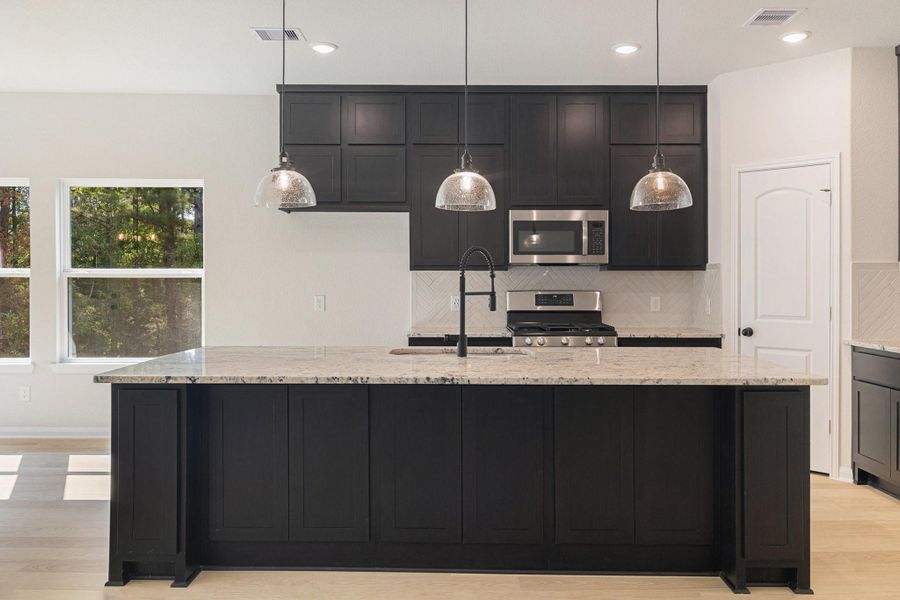 Furnished interior view inside a new home in Rose Hill Estates, Willis (Image 7).