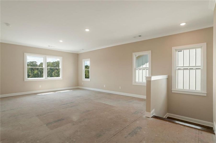 Spacious, unfurnished interior of a new home in , Statham (Image 19).