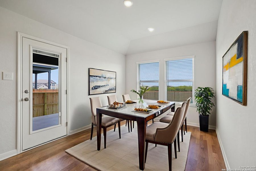 Furnished interior view inside a new home in Kallison Ranch, San Antonio (Image 5).