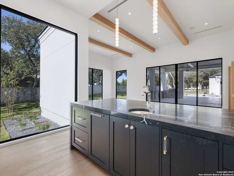 Furnished interior view inside a new home in , San Antonio (Image 11).