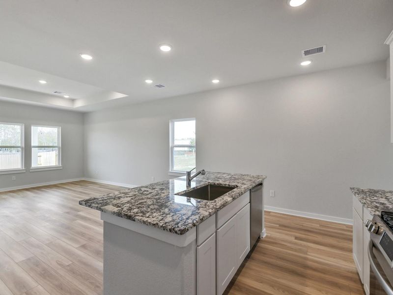 Furnished interior view inside a new home in Windmill Estates, Magnolia (Image 8).