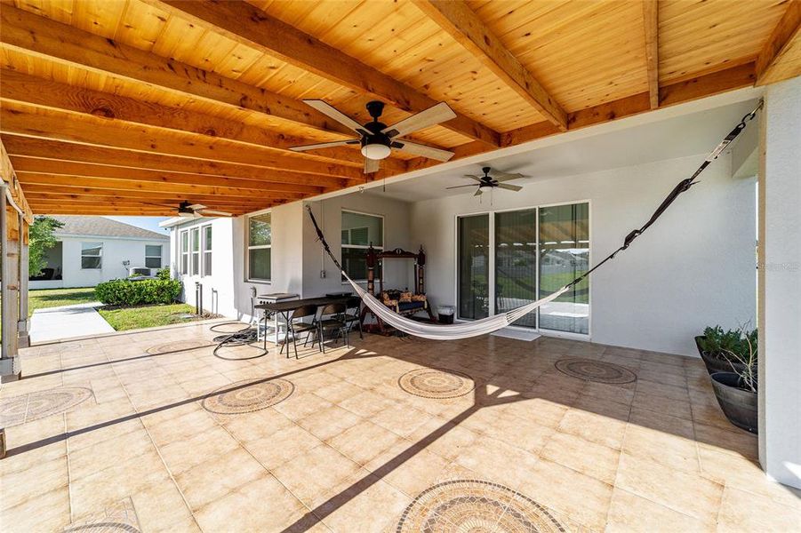 Exterior details and patio area of a home in Brookhaven, Ocala (Image 31).