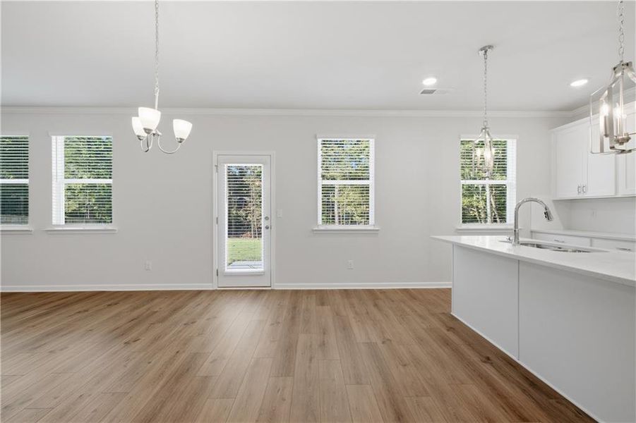 Spacious, unfurnished interior of a new home in , Lawrenceville (Image 40).